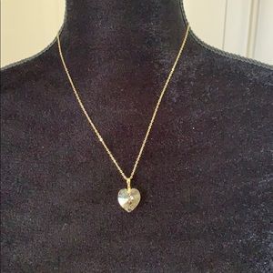 Crystal heart necklace
